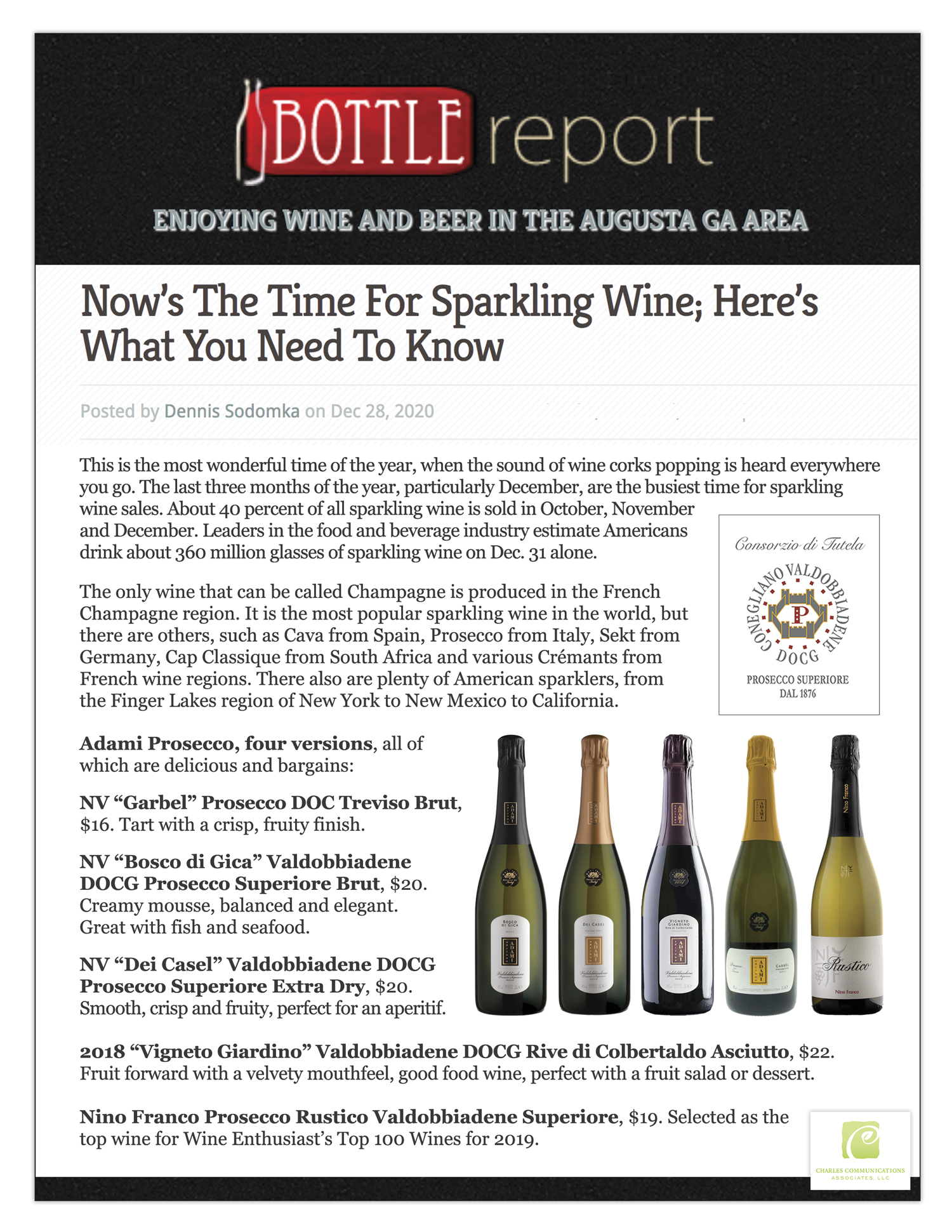 Bottle Report